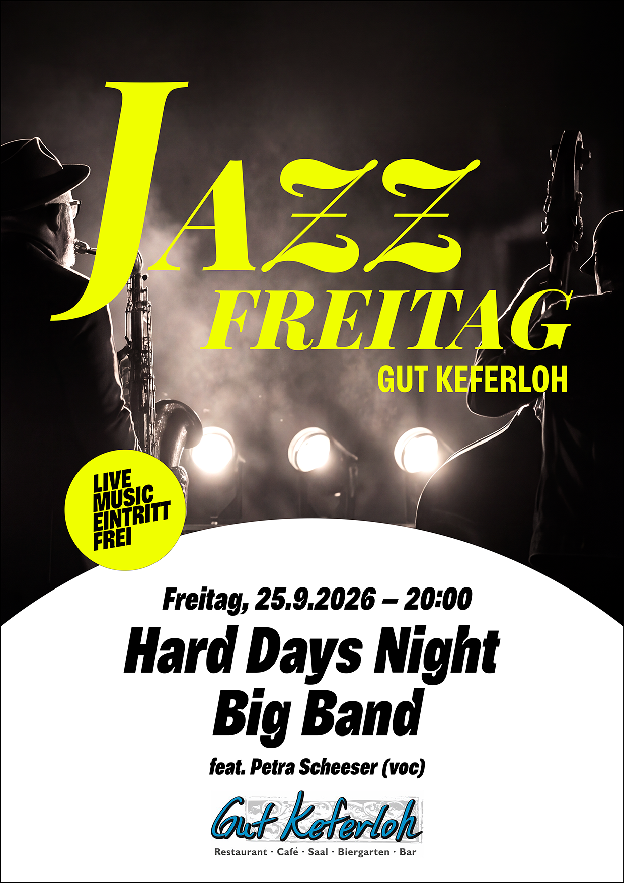 JAZZ FREITAG am 25.09.2026